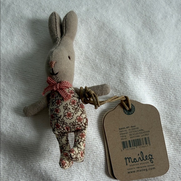 Maileg Other - Tiny Maileg Baby Rabbit - Rose  BNWT